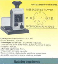 Datador com horas